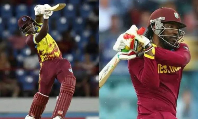 टूट गए Chris Gayle के महारिकॉर्ड, Rovman Powell ने AUS के खिलाफ सिर्फ 28 रन  की पारी खेलकर रचा इतिहास - Rovman Powell Surpasses Chris Gayle Becomes West  Indies 2nd Highest T20i