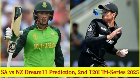 SA vs NZ Dream11 Prediction, 2nd T20I Tri-Series 2025: कॉर्बिन बॉश को बनाएं कप्तान, यहां देखें Fanta