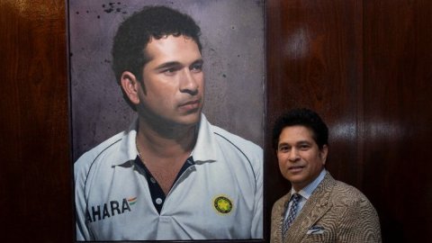 Sachin Tendulkar's portrait unveiled at Lord’s MCC museum