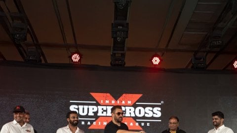 Salman Khan unveils season 2 of  Indian Supercross Racing League