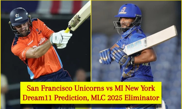 SF vs NY Dream11 Prediction, MLC 2025: मैथ्यू शॉर्ट को बनाएं कप्तान, ये 4 घातक बैटर ड्रीम टीम में कर SF vs NY Dream11 Prediction, MLC 2025: मैथ्यू शॉर्ट को बनाएं कप्तान, ये 4 घातक बैटर ड्रीम टीम में कर