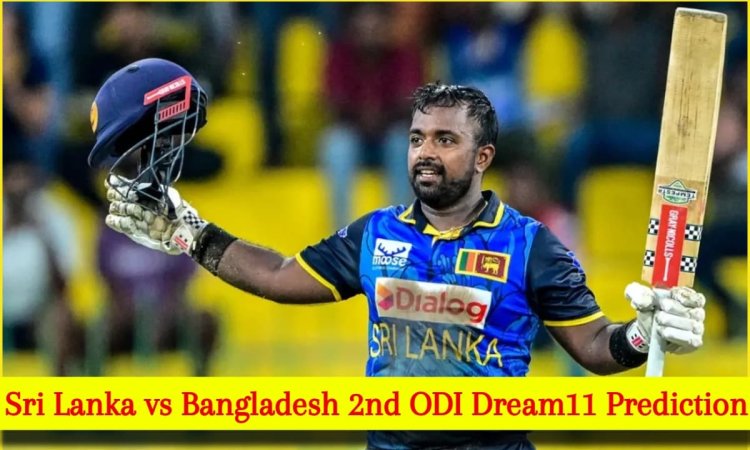 SL vs BAN 2nd ODI Dream11 Prediction: चरिथ असलंका को बनाएं कप्तान, बांग्लादेश के ये 6 खिलाड़ी ड्रीम SL vs BAN 2nd ODI Dream11 Prediction: चरिथ असलंका को बनाएं कप्तान, बांग्लादेश के ये 6 खिलाड़ी ड्रीम