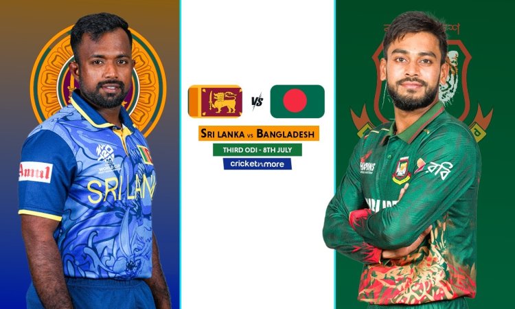 SL vs BAN Dream11 Prediction 3rd ODI, Bangladesh tour of Sri Lanka 2025