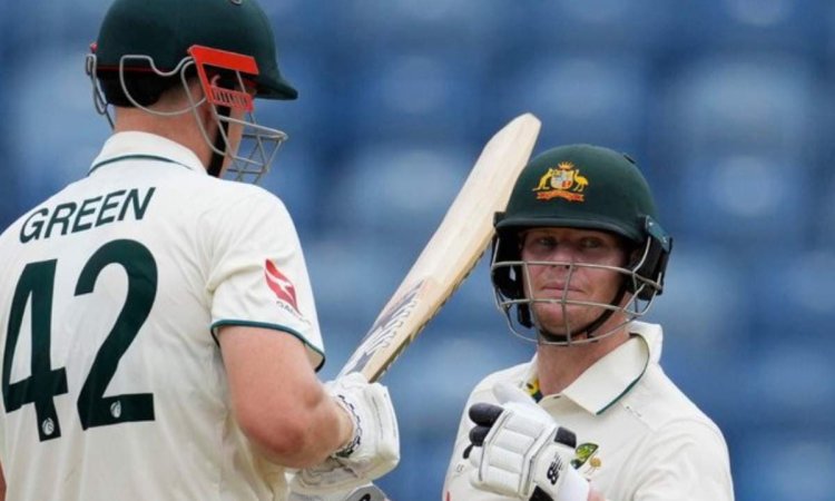 2nd Test, Day 3: Steve Smith Guides Australia To Commanding Lead In Second Test Against West Indies 2nd Test, Day 3: ஸ்மித், க்ரீன் அரைசதம்; வலிமையான முன்னிலையில் ஆஸ்திரேலியா!