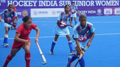 Sub-jr women's hockey nationals: Mizoram, Bihar win in Div A ahead of QF round