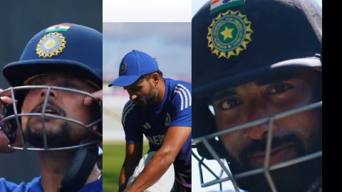 VIDEO: टीम इंडिया के बॉलर्स ने भी की बैटिंग प्रैक्टिस, आकाश दीप ने कहा- 'जिस नंबर पर बैटिंग आती है..