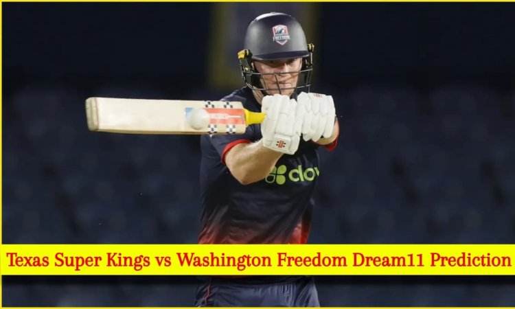 TEX vs WAS Dream11 Prediction, MLC 2025: मिशेल ओवेन को बनाएं कप्तान, ये 6 ऑलराउंडर ड्रीम टीम में करे TEX vs WAS Dream11 Prediction, MLC 2025: मिशेल ओवेन को बनाएं कप्तान, ये 6 ऑलराउंडर ड्रीम टीम में करे