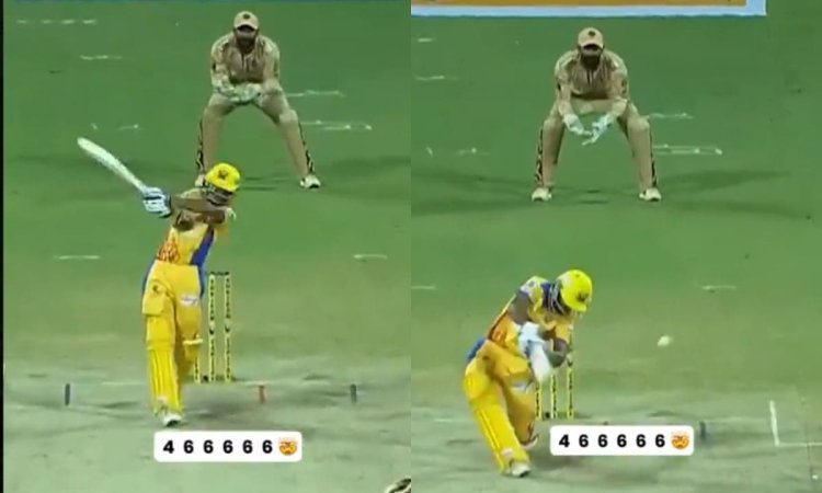 Dindigul Dragons Batter Vimal Khumar Scored 34 Runs In One Over Of Tnpl 2025 4,6,6,6,6,6: ஒரே ஓவரில் 34 ரன்களை விளாசிய விமல் குமார் - காணொளி