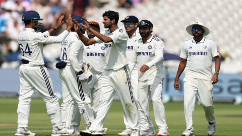 England finish their second innings at 192, setting India a target of 193 லார்ட்ஸ் டெஸ்ட்: வாஷிங்டன் சுந்தர் அபாரம்; இந்திய அணிக்கு 193 ரன்கள் இலக்கு!