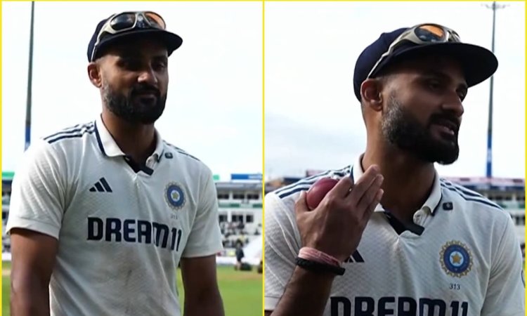 'मैं किसी को बताया नहीं, मेरी बहन को कैंसर है', एजबेस्टन का घमंड तोड़ने के बाद इमोशनल हुए Akash Deep 'मैं किसी को बताया नहीं, मेरी बहन को कैंसर है', एजबेस्टन का घमंड तोड़ने के बाद इमोशनल हुए Akash Deep