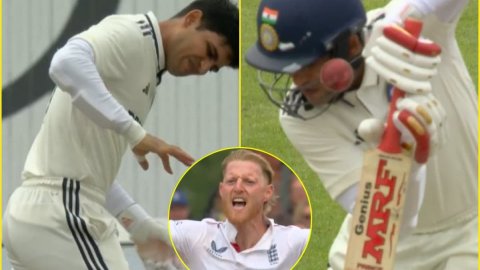 LIVE MATCH में दर्द से तड़प गए Shubman Gill, बेन स्टोक्स ने सनसनाता बॉल डालकर किया Injured; देखें VI LIVE MATCH में दर्द से तड़प गए Shubman Gill, बेन स्टोक्स ने सनसनाता बॉल डालकर किया Injured; देखें VI