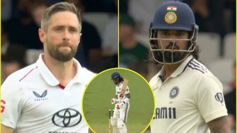 KL Rahul ने Chris Woakes के सामने टेके घुटने, 14 रन बनाकर हुए Bowled; देखें VIDEO