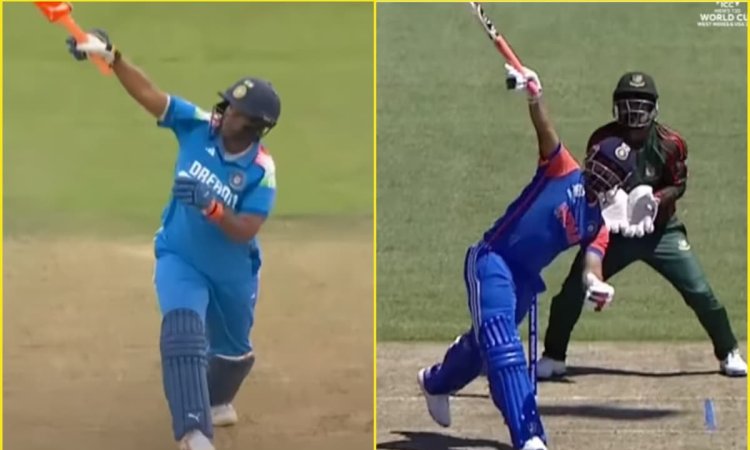 Deepti Sharma ने दिखाई Rishabh Pant वाली ताकत, Lauren Bell को एक हाथ से मारा छक्का; देखें VIDEO Deepti Sharma ने दिखाई Rishabh Pant वाली ताकत, Lauren Bell को एक हाथ से मारा छक्का; देखें VIDEO
