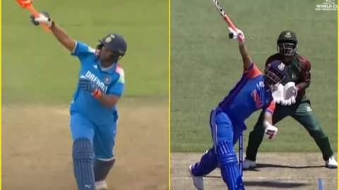 Deepti Sharma ने दिखाई Rishabh Pant वाली ताकत, Lauren Bell को एक हाथ से मारा छक्का; देखें VIDEO Deepti Sharma ने दिखाई Rishabh Pant वाली ताकत, Lauren Bell को एक हाथ से मारा छक्का; देखें VIDEO