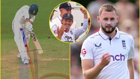 Watch - Gus Atkinson Gets Yashasvi Jaiswal Wicket Vs 5th Test மீண்டும் சொற்ப ரன்களுக்கு ஆட்டமிழந்து ஏமாற்றிய யஷஸ்வி ஜெய்ஸ்வால் - காணொளி
