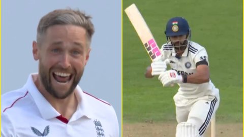 Nitish Kumar Reddy का हुआ ब्रेन फेड, दिमाग की बत्ती हुई गुल और Chris Woakes को गिफ्ट कर दिया विकेट; 