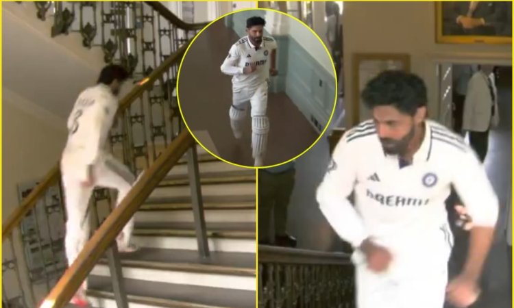 LIVE MATCH के बीच ड्रेसिंग रूम भाग गए थे Ravindra Jadeja, रोकना पड़ गया था लॉर्ड्स टेस्ट; आप भी देखि LIVE MATCH के बीच ड्रेसिंग रूम भाग गए थे Ravindra Jadeja, रोकना पड़ गया था लॉर्ड्स टेस्ट; आप भी देखि