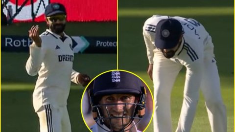VIDEO: Ravindra Jadeja ने लिए Joe Root के मज़े, जमीन पर बॉल रखकर इशारों में बोले- 'हिम्मत है तो ले ल