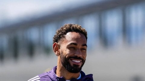 When we played on gravel pitches in Brazil, I'd imagine playing for United: Matheus Cunha