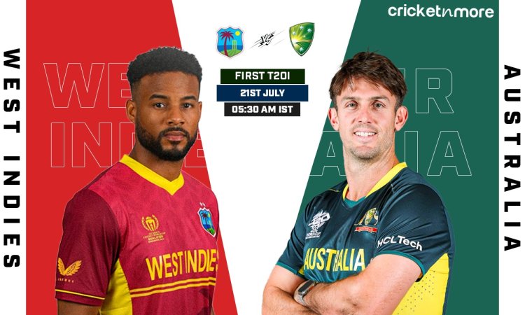 WI vs AUS 1st T20I: Dream11 Prediction, West Indies Vs Australia 1st T20I Dream11 Team! வெஸ்ட் இண்டீஸ் vs ஆஸ்திரேலியா, முதல் டி20- ஃபேண்டஸி லெவன் டிப்ஸ் & உத்தேச லெவன்!