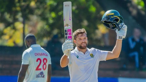 Wiaan Mulder scripts history with triple century on Test captaincy debut