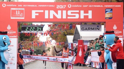 TURKEY-ISTANBUL-MARATHON World marathon record holder Ruth Chepngetich provisionally suspended for doping violation