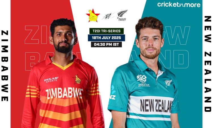 T20I Tri Series 2025: Zimbabwe Vs New Zealand Dream11 Team 1st T20I Match முத்தரப்பு டி20 தொடர்: ஜிம்பாப்வே vs நியூசிலாந்து - ஃபேண்டஸி லெவன் டிப்ஸ் & உத்தேச லெவன்!