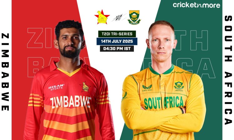 T20I Tri Series 2025: Zimbabwe Vs South Africa Dream11 Team 1st T20I Match முத்தரப்பு டி20 தொடர்: ஜிம்பாப்வே vs தென் ஆப்பிரிக்கா - ஃபேண்டஸி லெவன் டிப்ஸ் & உத்தேச லெவன்!