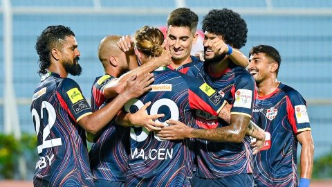 134th Durand Cup: Four-star Clayton Silva powers Diamond Harbour FC to 8-1 win over BSF FC