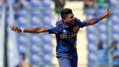 1st ODI: Madushanka's last-over hat-trick seals thrilling 7-run win for Sri Lanka over Zimbabwe