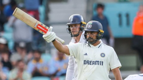 5th Test: Karun Nair's unbeaten half-century takes India to 204/6 at stumps
