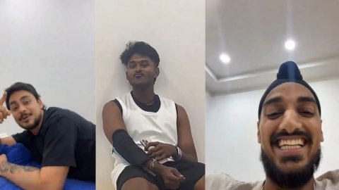 'लिप्स कहां है..', अर्शदीप सिंह और इशान किशन ने किए साईं सुदर्शन के लुक्स पर कमेंट्स, तो सोशल मीडिया