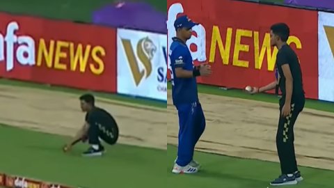 बॉल बॉय का कमाल! UP T20 में बाउंड्री के बाहर लपका ग़ज़ब का कैच, भीड़ ने भी किया सलाम; देखिए VIDEO