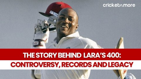 Brian Lara 400 story
