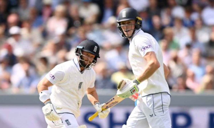 England reached fifty in just 42 balls, their fastest fifty in the first innings in Test cricket history England reached fifty in just 42 balls, their fastest fifty in the first innings in Test cricket history