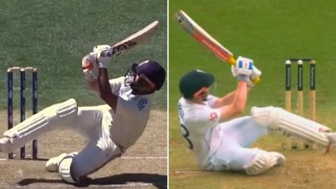 Rishabh Pant की याद दिला गए Brook, Siraj की गेंद पर मारा गिरते-पड़ते कॉपी-पेस्ट सिक्स; देखिए VIDEO