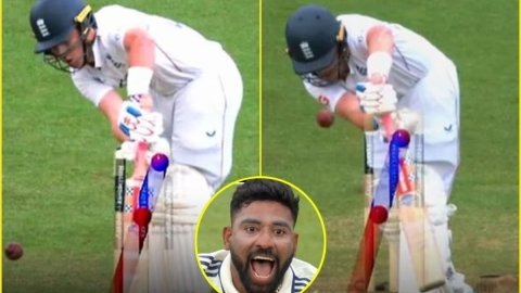 DSP सिराज के सामने नहीं चली Ollie Pope की हीरोगिरी, Oval टेस्ट में दो बार किया अरेस्ट; देखें VIDEO