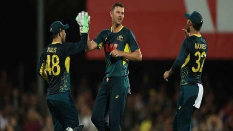 AUS vs SA, 1st T20I: Australia Beat South Africa by 17 Runs AUS vs SA, 1st T20I: ரிக்கெல்டன் போராட்டம் வீண்; தென்னாப்பிரிக்காவை வீழ்த்தியது ஆஸ்திரேலியா!