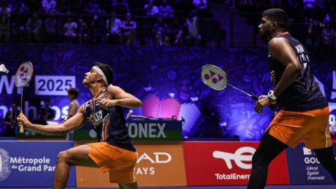 BWF World Championships : कांस्य पदक के साथ समाप्त हुआ सात्विक-चिराग का सफर