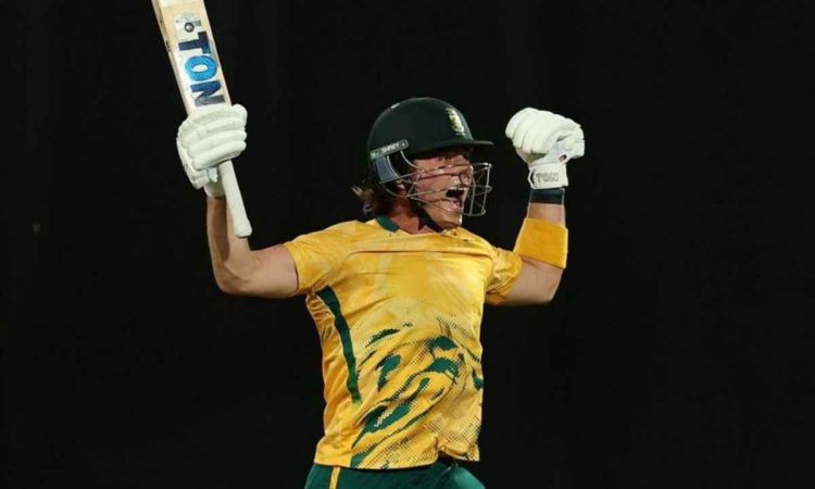  Dewald Brevis only the second batter to score 20+ runs against 5 Bowlers