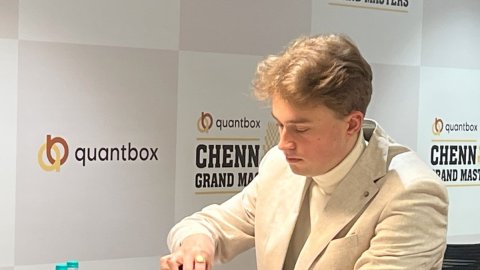 Chennai Grandmasters chess: Karthikeyan upsets Vidit, Keymer edges closer to maiden crown