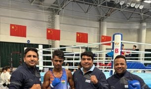 Dhruv Kharb, Uday Singh shine on day two of Belt and Road Boxing tournament