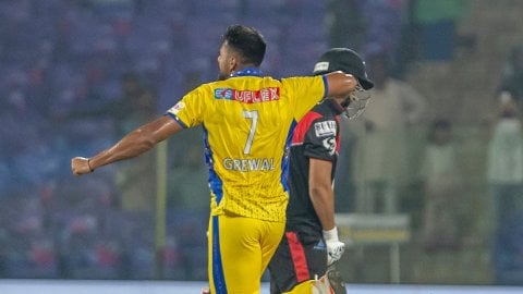 DPL 2025: Money Grewal’s fiery hattrick powers Central Delhi to 62-run win over East Delhi