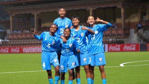 Five-star performance against Bhutan inches India closer to SAFF U17 Women’s crown