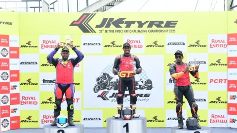 FMSCI National Racing Championship: Anish Shetty and Bhuvan Bonu dominate Round 1 in Coimbatore
