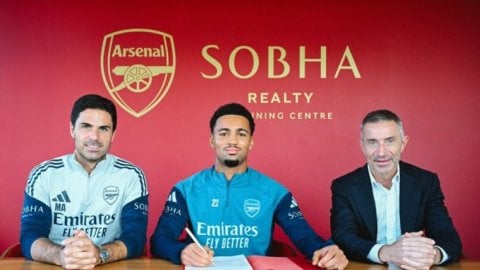 Football: Ethan Nwaneri signs long-term deal with Arsenal