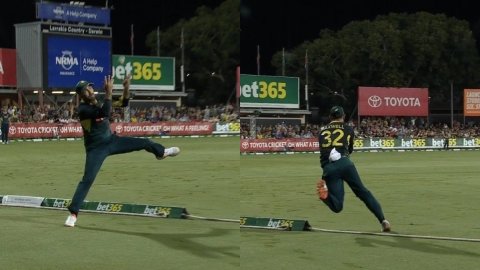 VIDEO: बाउंड्री पर मैक्सवेल ने किया करिश्मा, ये कैच नहीं देखा तो बहुत कुछ मिस कर देंगे आप