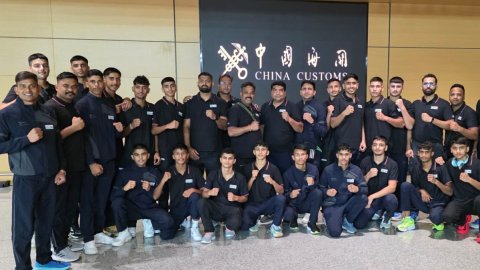 Indian boxers arrive in China for International Youth Boxing Gala