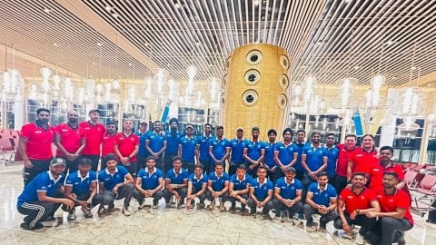 Indian men's hockey team leaves for crucial four-match series in Australia