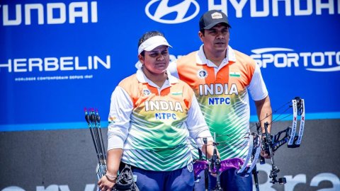 India's mixed team tops compound qualification at 2025 World Games